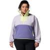 imageColumbia womens Sequoia Grove Half Zip FleeceLavender PearlStormwatchCitron Haze