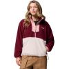 imageColumbia womens Sequoia Grove Half Zip FleeceRich WineDark StoneEraser Pink