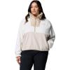 imageColumbia womens Sequoia Grove Half Zip FleeceSea SaltDark StoneAncient Fossil