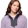 imageColumbia womens Sequoia Grove Half Zip FleeceShale PurpleSharkShark