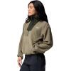 imageColumbia womens Sequoia Grove Half Zip FleeceStone GreenGreenscapeCollegiate Navy