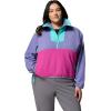 imageColumbia womens Sequoia Grove Half Zip FleeceStormwatchFuchsiaDolphin