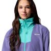 imageColumbia womens Sequoia Grove Half Zip FleeceStormwatchFuchsiaDolphin