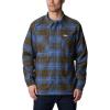 imageColumbia Mens Cornell Woods Fleece Lined Shirt JacketDark MountainShasta Woodsman Tartan