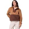 imageColumbia womens Sequoia Grove Half Zip FleeceCamel BrownTobaccoZing