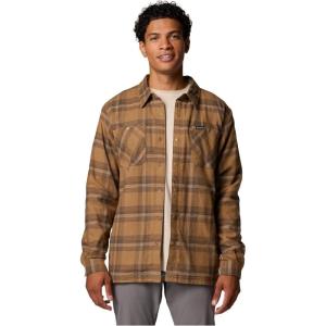 imageColumbia Mens Cornell Woods Fleece Lined Shirt JacketDelta Buffalo Tartan