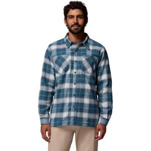 imageColumbia Mens Cornell Woods Fleece Lined Shirt JacketEverblue Lumberjack Tartan