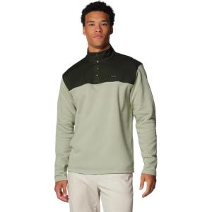 imageColumbia Mens Pitchstone Overlay Half SnapSafariGreenscape