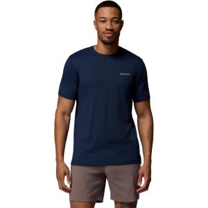 imageColumbia Mens Tech Trail Utility Short Sleeve CrewCollegiate Navy