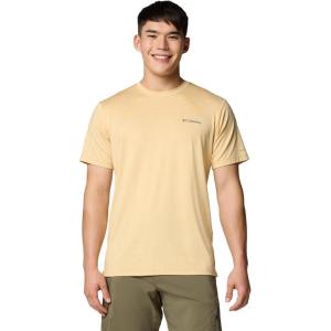 imageColumbia Mens Tech Trail Utility Short Sleeve CrewSand Dune Heather