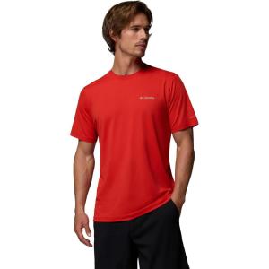 imageColumbia Mens Tech Trail Utility Short Sleeve CrewSuper Sonic