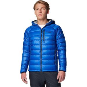 imageColumbia mens Arctic Crest Down Hooded JacketMountain Blue