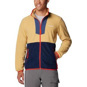 imageColumbia mens Sequoia Grove Full Zip FleeceLight CamelDark MountainCollegiate NavySpicy