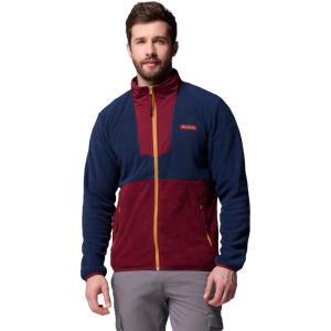 imageColumbia mens Sequoia Grove Full Zip FleeceRich WineCollegiate Navy