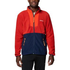 imageColumbia mens Sequoia Grove Full Zip FleeceSail RedSpicyCollegiate NavySunstone