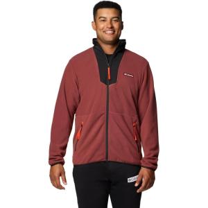 imageColumbia mens Sequoia Grove Full Zip FleeceSpiceBlackSpicy Pulls