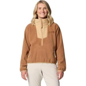 imageColumbia womens Sequoia Grove Half Zip FleeceCamel BrownCanoe