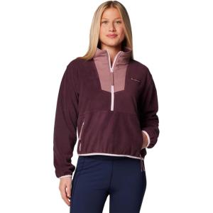 imageColumbia womens Sequoia Grove Half Zip FleeceMoonvistaFigPink Dawn