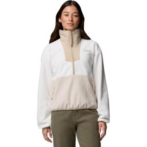 imageColumbia womens Sequoia Grove Half Zip FleeceSea SaltDark StoneAncient Fossil