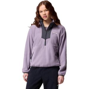 imageColumbia womens Sequoia Grove Half Zip FleeceShale PurpleSharkShark