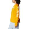 imageColumbia NCAA Womens Collegiate Tidal Tee Ls ShirtUt  Solarize  White