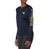 imageColumbia NCAA Womens Collegiate Tidal Tee Ls ShirtWv  Collegiate NavyMlb Gold