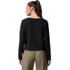 imageColumbia Womens Brea Falls Grid Henley Long SleeveBlack