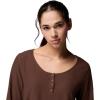 imageColumbia Womens Brea Falls Grid Henley Long SleeveTobacco