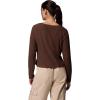 imageColumbia Womens Brea Falls Grid Henley Long SleeveTobacco