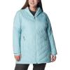 imageColumbia Womens Heavenly Long Hooded JacketAqua Haze