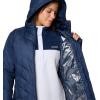 imageColumbia Womens Heavenly Long Hooded JacketCollegiate Navy