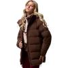 imageColumbia womens Amaze Puff Mid Hooded JacketTobacco