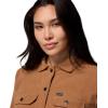 imageColumbia womens Blue Point Creek Short Corduroy Shirt JacketCamel Brown