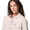 imageColumbia womens Blue Point Creek Short Corduroy Shirt JacketDark Stone