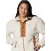 imageColumbia womens Boundless Discovery Sherpa Full Zip IIChalkCamel Brown