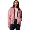 imageColumbia womens Boundless Discovery Sherpa Full Zip IIEraser PinkRich Wine