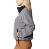 imageColumbia womens Sequoia Grove Full Zip FleeceCity Grey HeatherBlack