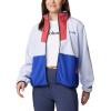 imageColumbia womens Sequoia Grove Full Zip FleeceSnowdriftClematis Blue