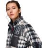 imageColumbia womens West Bend Print Full Zip IiBlack Herringplaid