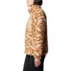 imageColumbia womens West Bend Print Full Zip IiCamel Brown Highland Tonal
