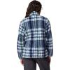 imageColumbia womens West Bend Print Full Zip IiCrushed Blue Herringplaid