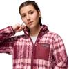 imageColumbia womens West Bend Print Full Zip IiRich Wine Herringplaid