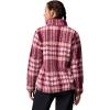 imageColumbia womens West Bend Print Full Zip IiRich Wine Herringplaid