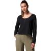 imageColumbia Womens Brea Falls Grid Henley Long SleeveBlack