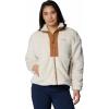 imageColumbia womens Boundless Discovery Sherpa Full Zip IIChalkCamel Brown