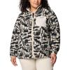 imageColumbia womens West Bend Print Full Zip IiDark Stone Highland Tonal
