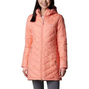 imageColumbia Womens Heavenly Long Hooded JacketCoral Reef