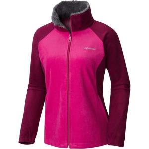 imageColumbia Womens Heavenly Long Hooded JacketDark RaspberryDeep Blush