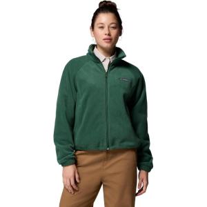 imageColumbia womens Benton Springs Relaxed Full ZipRain Forest