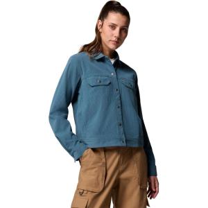 imageColumbia womens Blue Point Creek Short Corduroy Shirt JacketEverblue